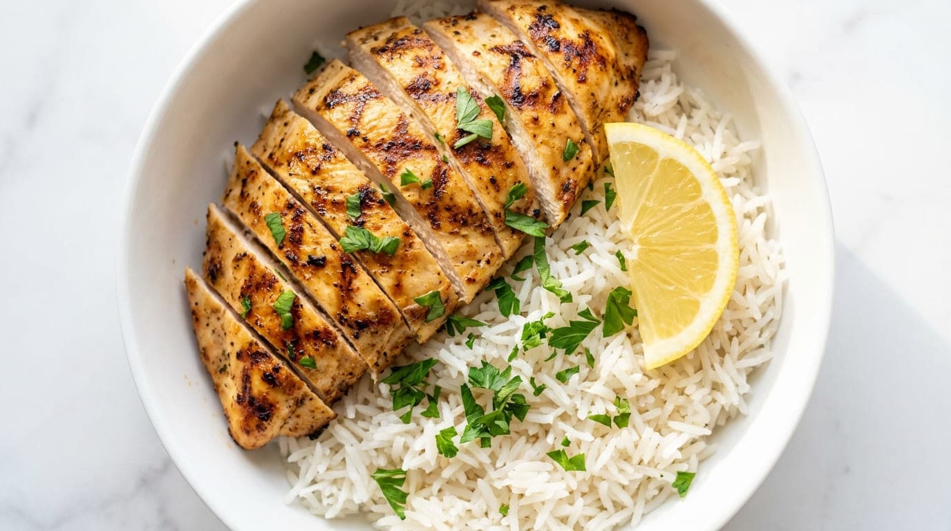 grilled-chicken-rice-bowl