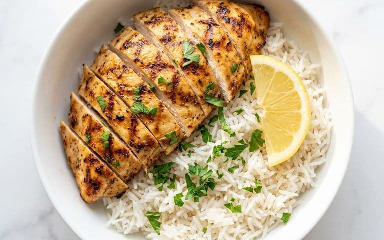 grilled-chicken-rice-bowl